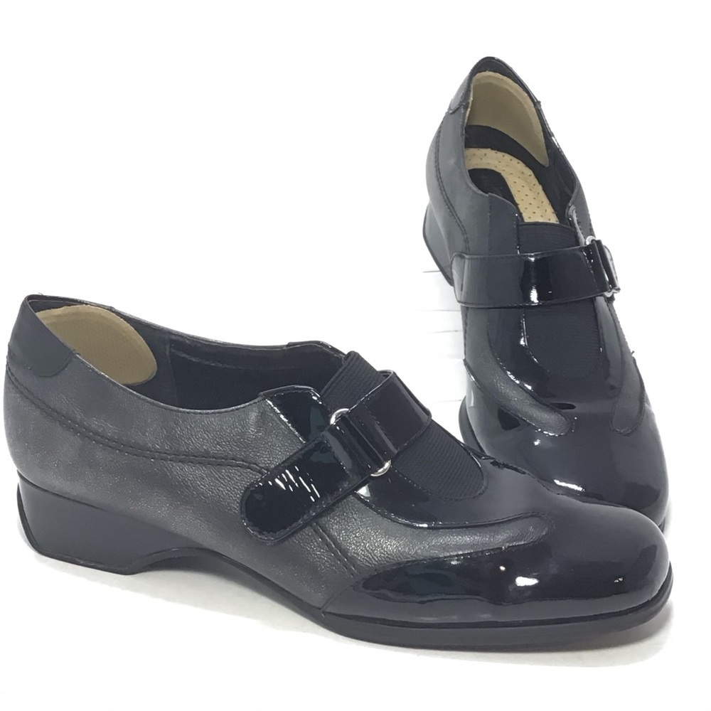 Ros Hommerson Womens Leather Casual Loafer Shoes